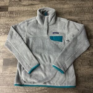 Patagonia Re Tool Fleece Pullover Sweater Jacket Grey Women’s S